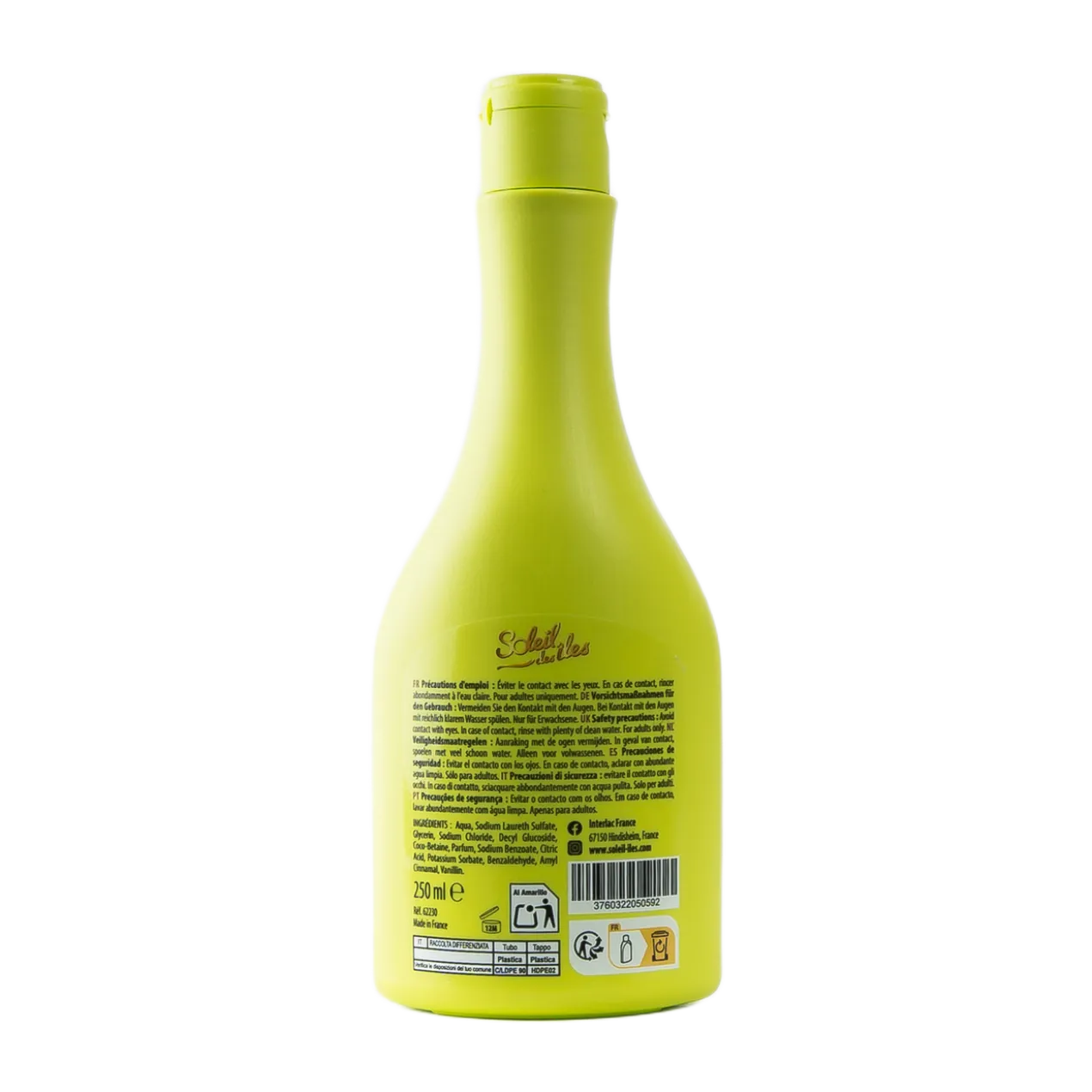 Gel Douche à l’Amande Format Flacon