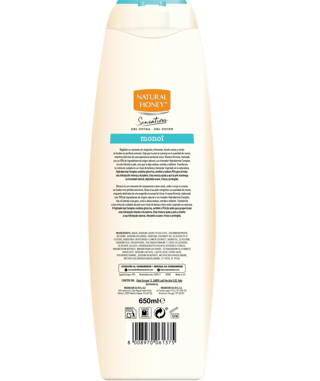 Gel Douche Monoï Sensations
