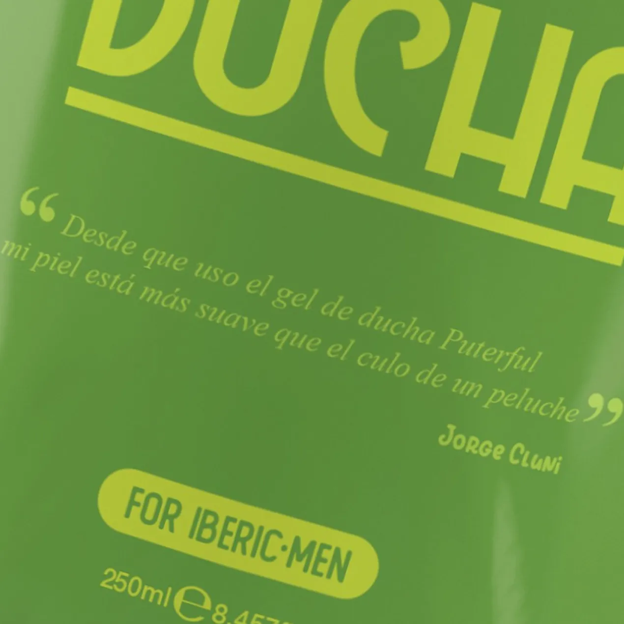 Gel douche Puterful pour hommes