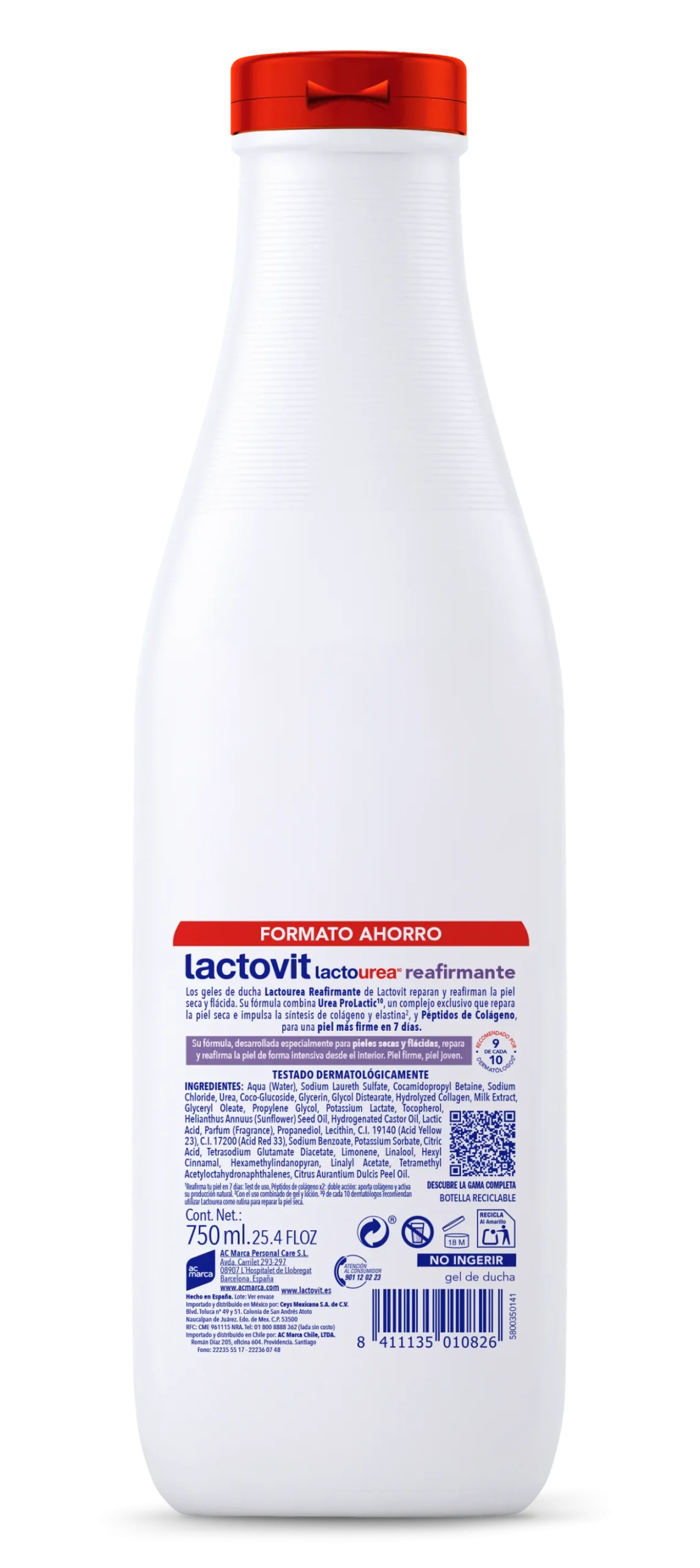 Gel Douche Raffermissant Lactourea