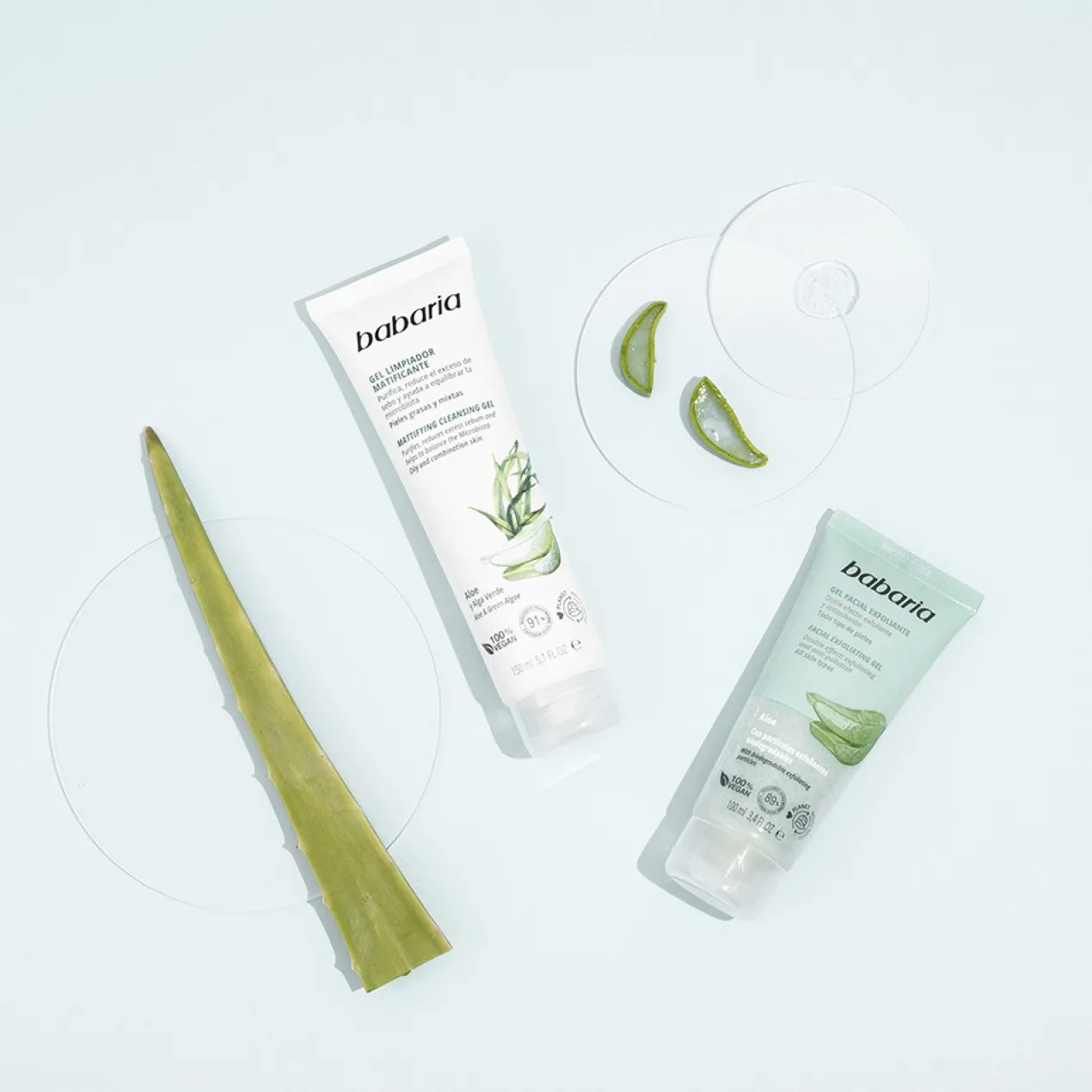 Gel Exfoliant Visage Aloe