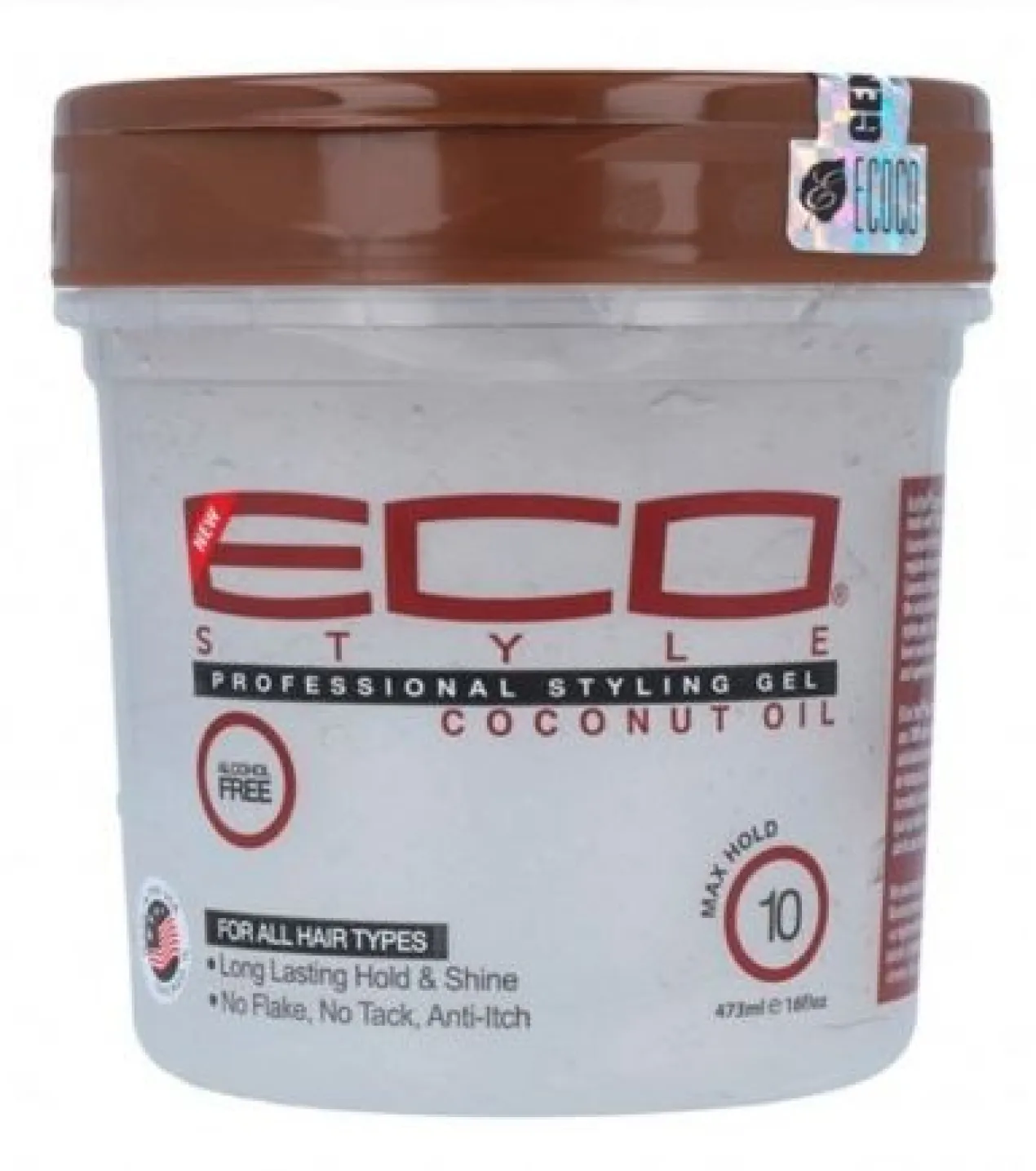 Gel Fixateur à l'Huile de Coco