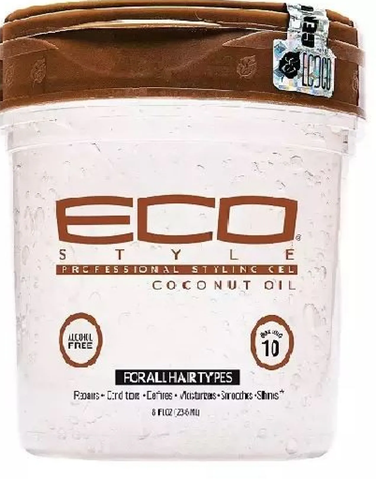 Gel Fixateur à l'Huile de Coco
