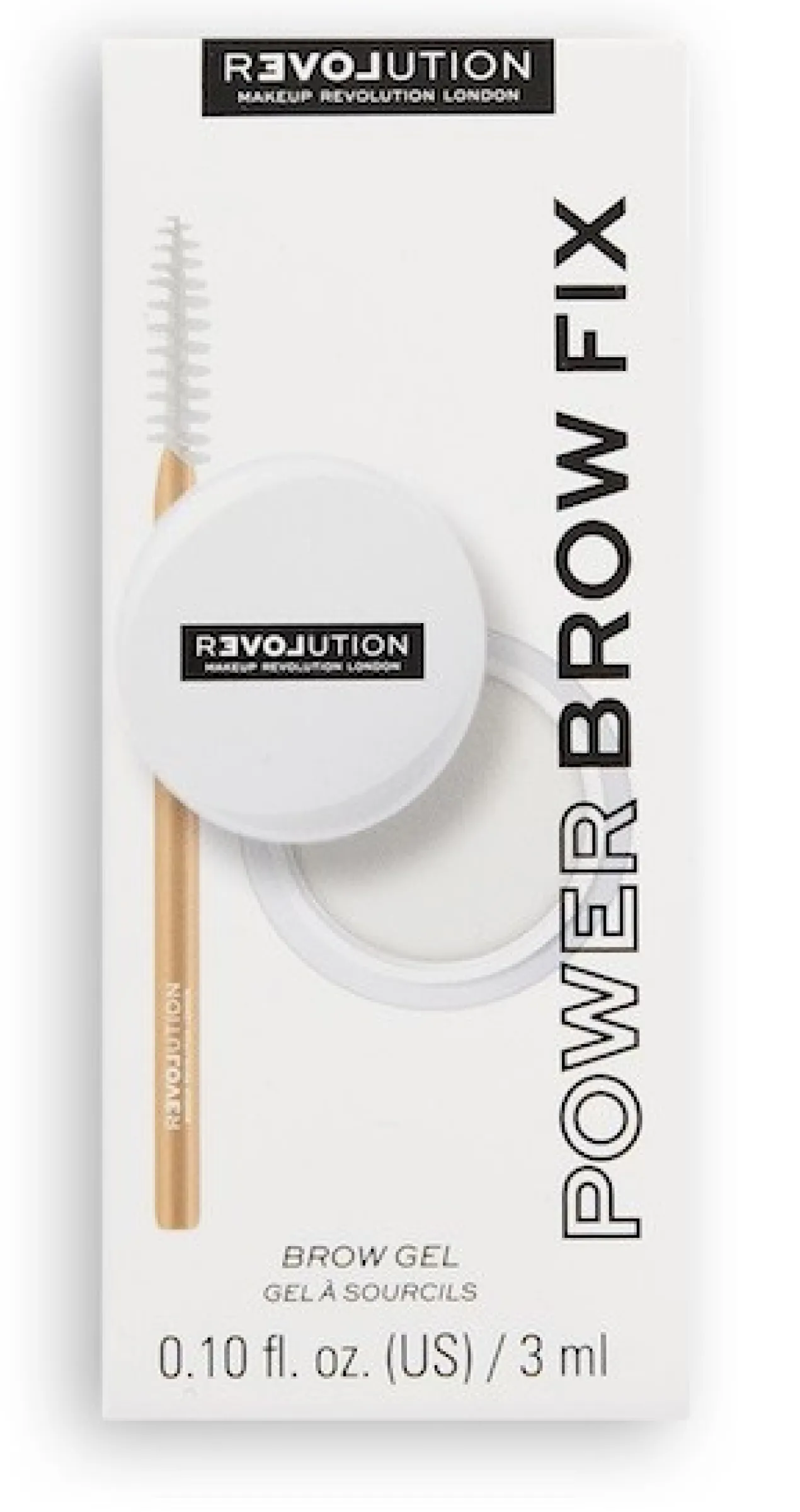 Gel Fixateur Sourcils Revolve Power Brow Fix Clear