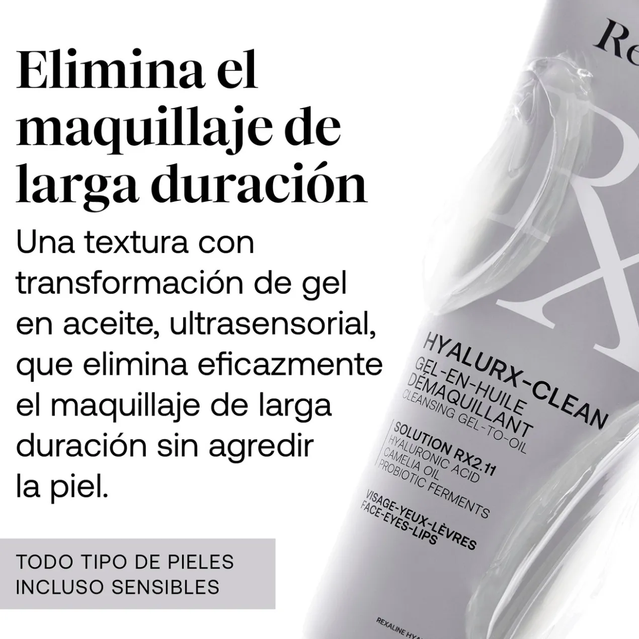 Gel-huile nettoyant Hyalurx Clean