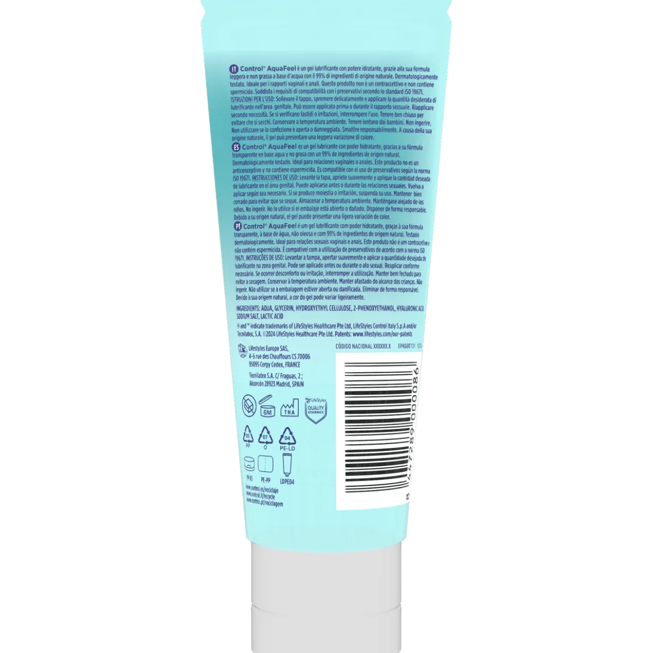 Gel lubrifiant Aquafeel Acide Hyaluronique