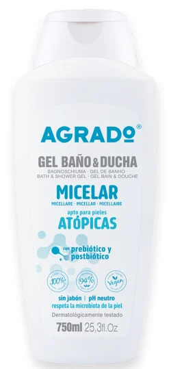 Gel micellaire bain et douche Peaux Atopiques