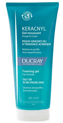 Gel Moussant Nettoyant Keracnyl
