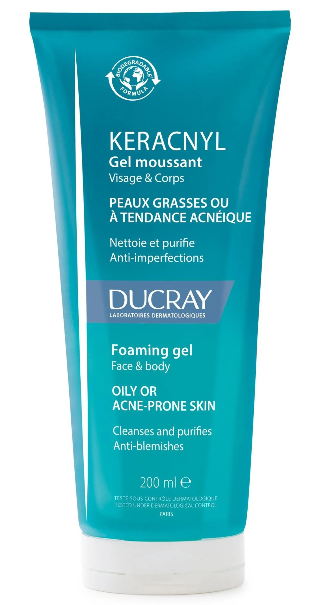 Gel Moussant Nettoyant Keracnyl
