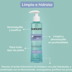 Gel Nettoyant Acide Hyaluronique