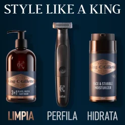 Gel Nettoyant Barbe et Visage King C. Gillette