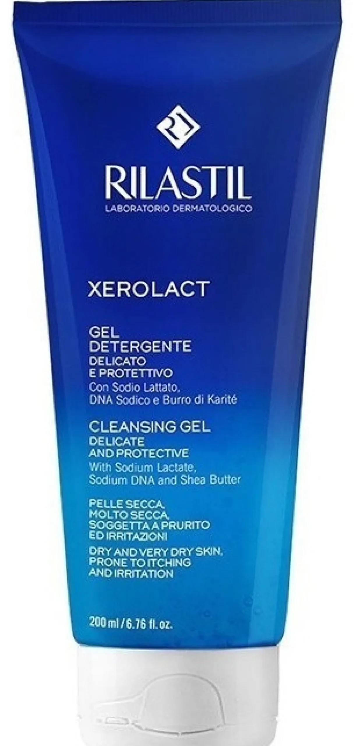 Gel nettoyant délicat Xerolact Peaux sèches