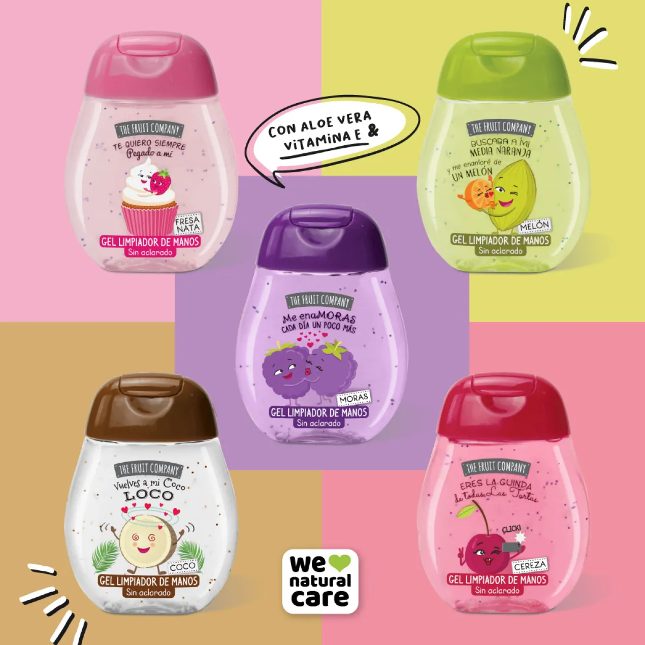 Gel nettoyant mains Mûres