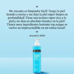 Gel Nettoyant Visage Hydro Boost