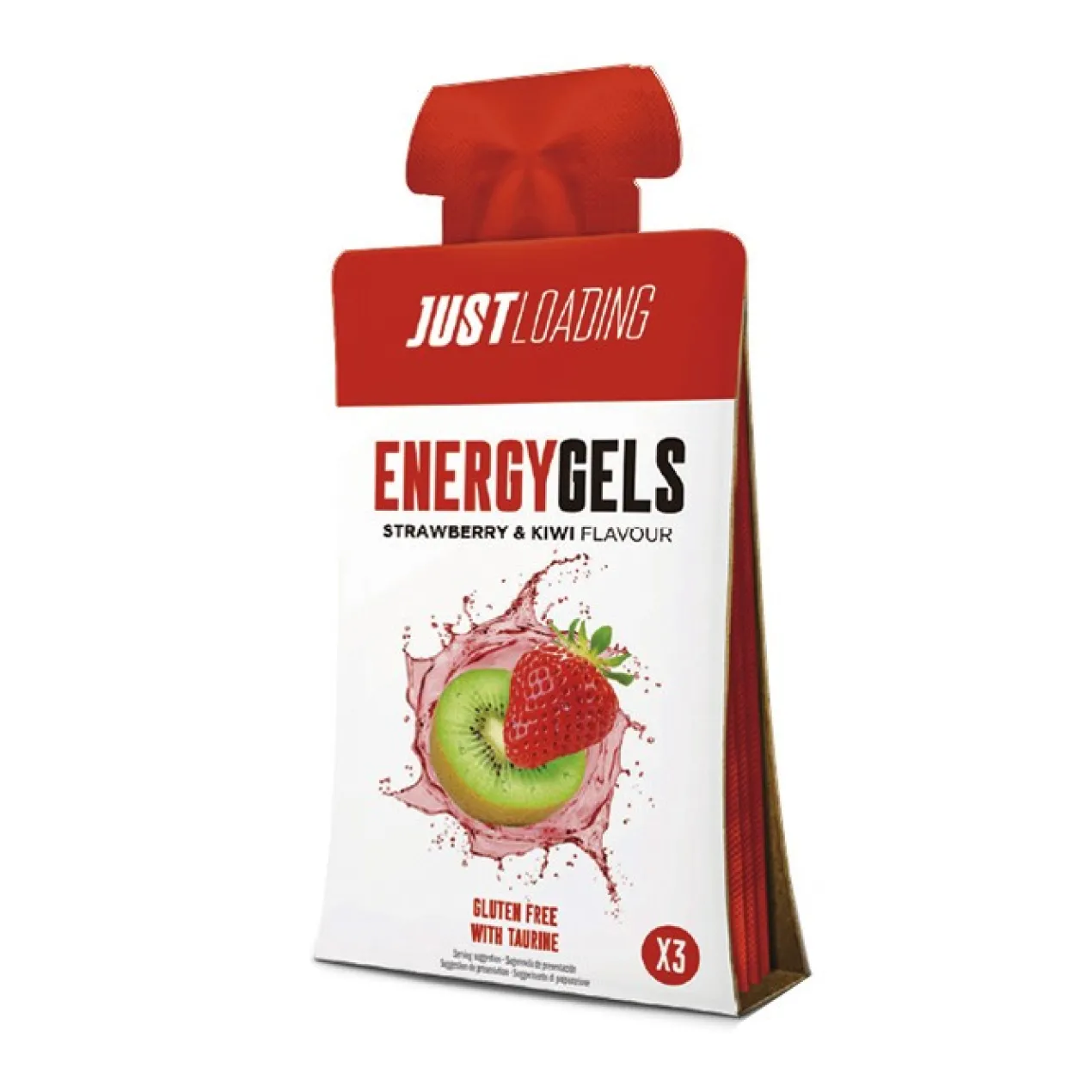 Gels Énergétiques Fraise et Kiwi Energy Gels