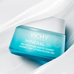 Gel Sorbet Matifiant Hydratant 48H Minéral 89