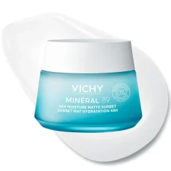 Gel Sorbet Matifiant Hydratant 48H Minéral 89
