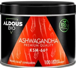 Gélules Ashwagandha KSM-66 Biologique Premium Quality