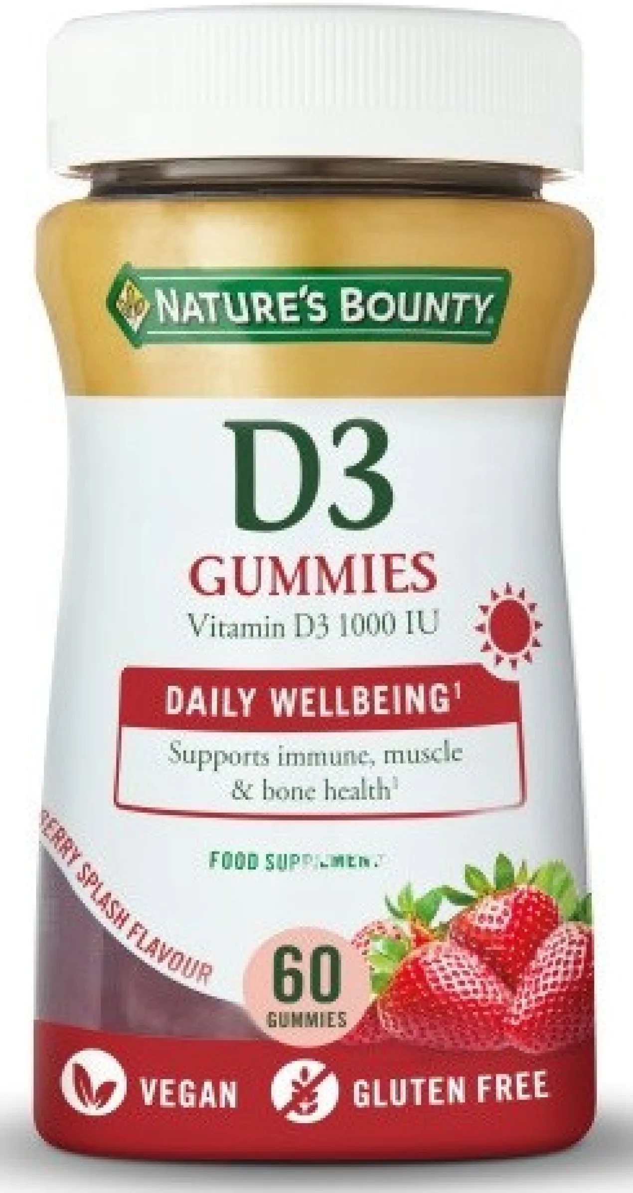 Gommes Vitamine D3