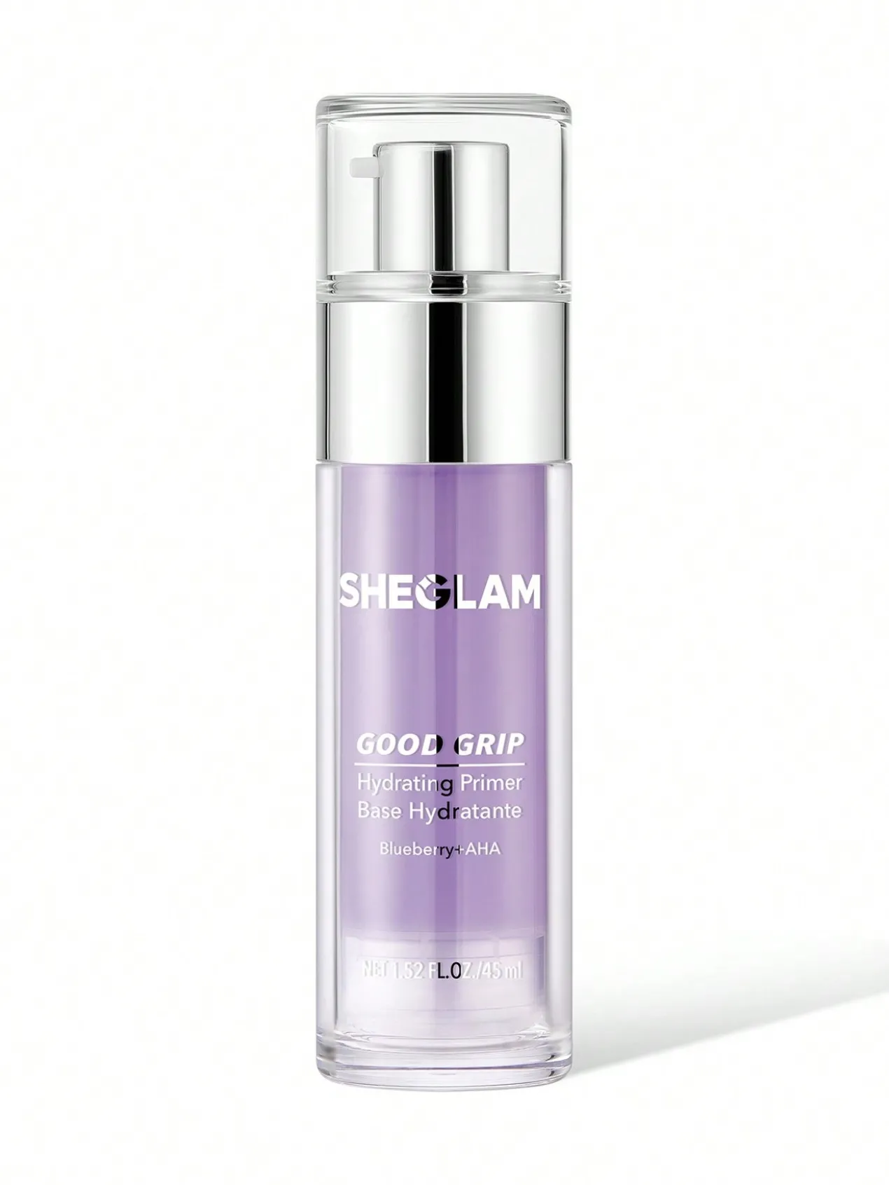 Good Grip Hydrating Primer Blueberry + AHA Prebase Visage Sans Silicone