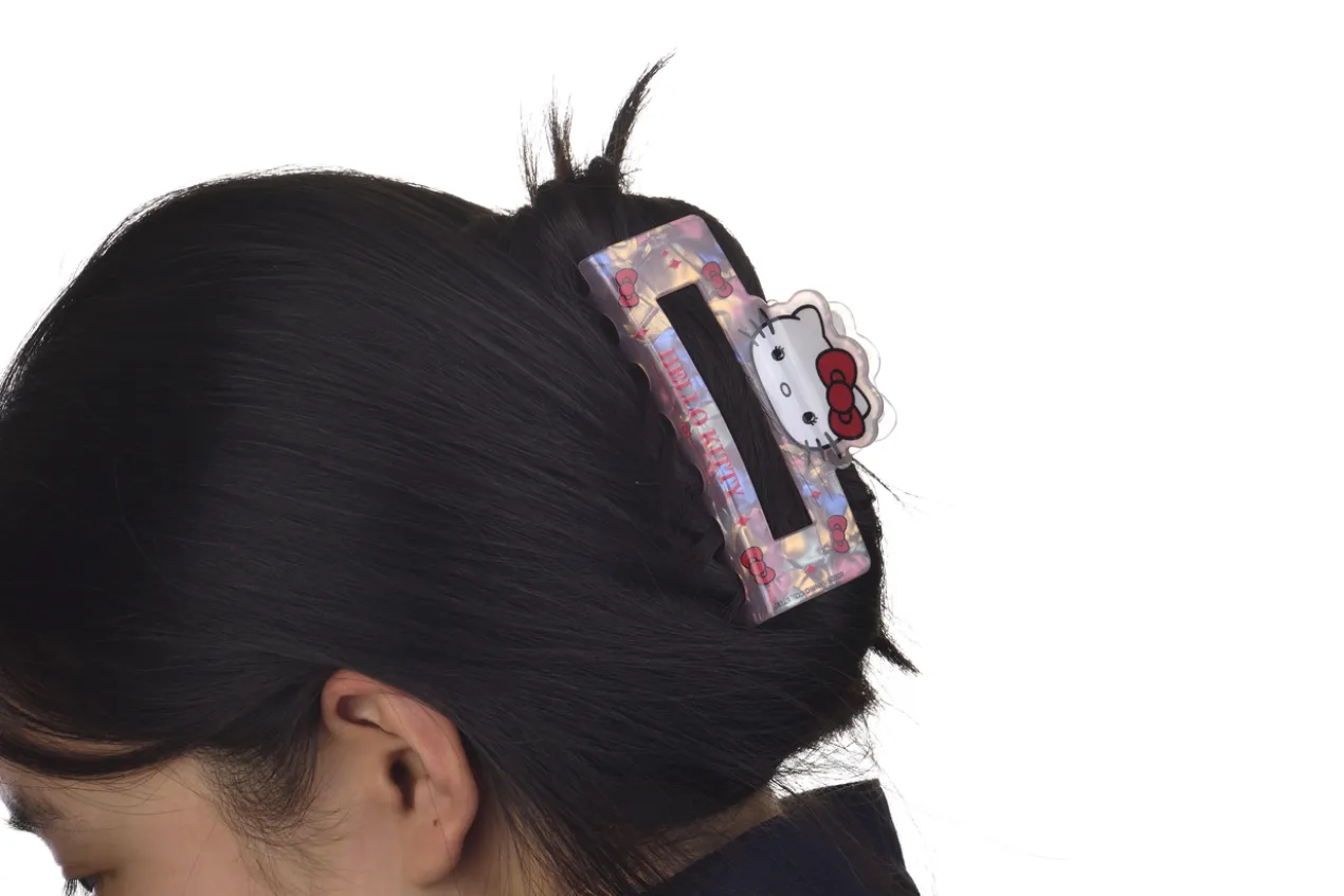 Grande Pince à Cheveux Hello Kitty