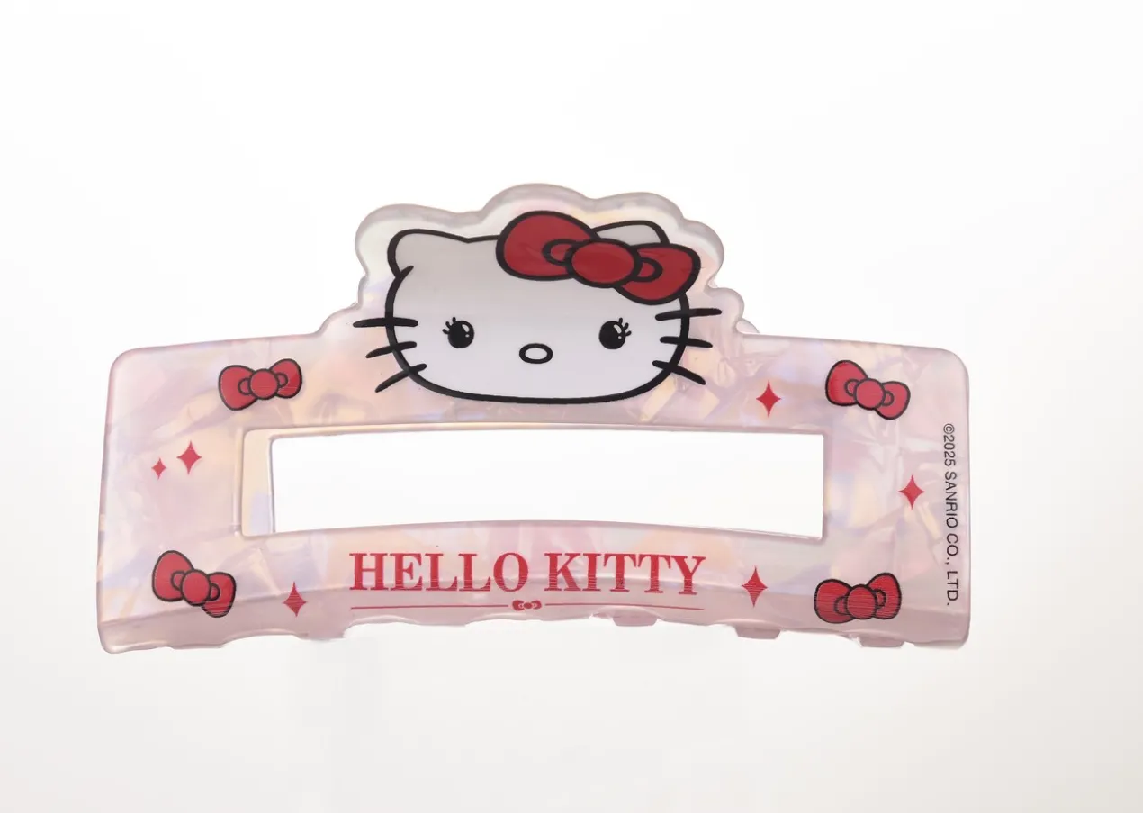 Grande Pince à Cheveux Hello Kitty