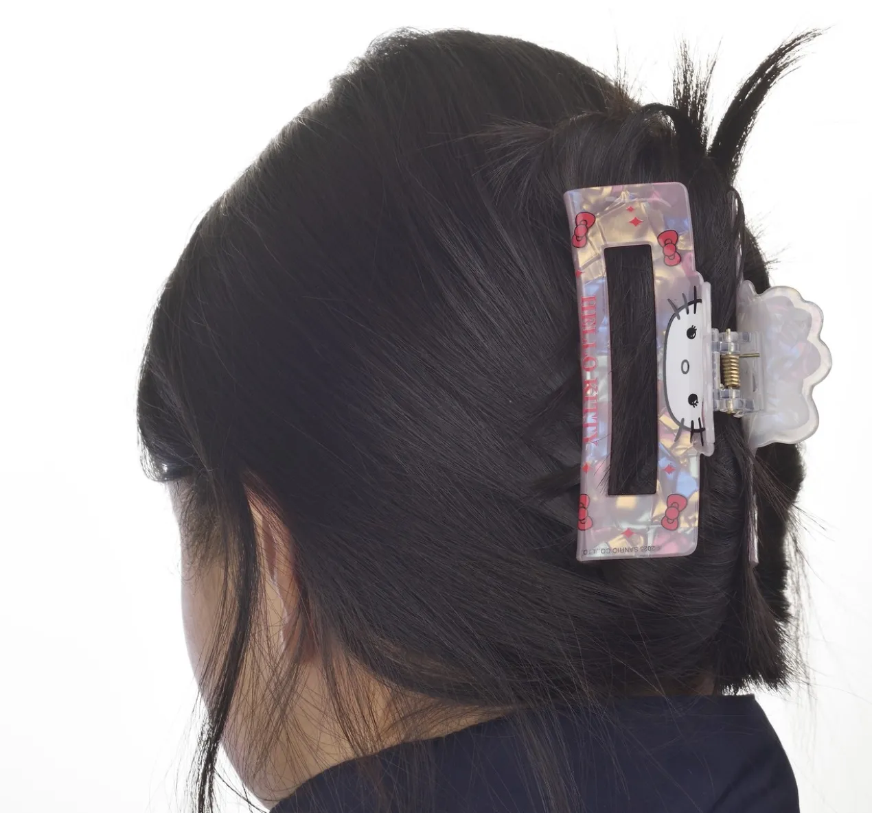Grande Pince à Cheveux Hello Kitty