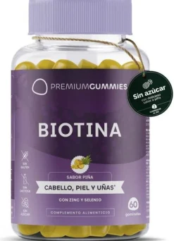 Gummies Biotine avec Zinc et Sélénium