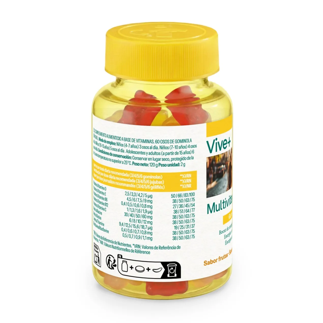 Gummies Multivitaminés Boost Énergie