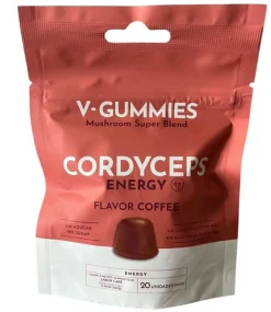 Gummies Énergie Naturelle Cordyceps Saveur Café