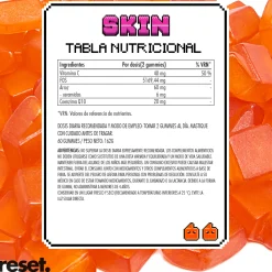 Gummies Skin Vitamines pour Prendre Soin de la Peau