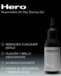 Hero Gel Fixation Souple et Brillance Naturelle