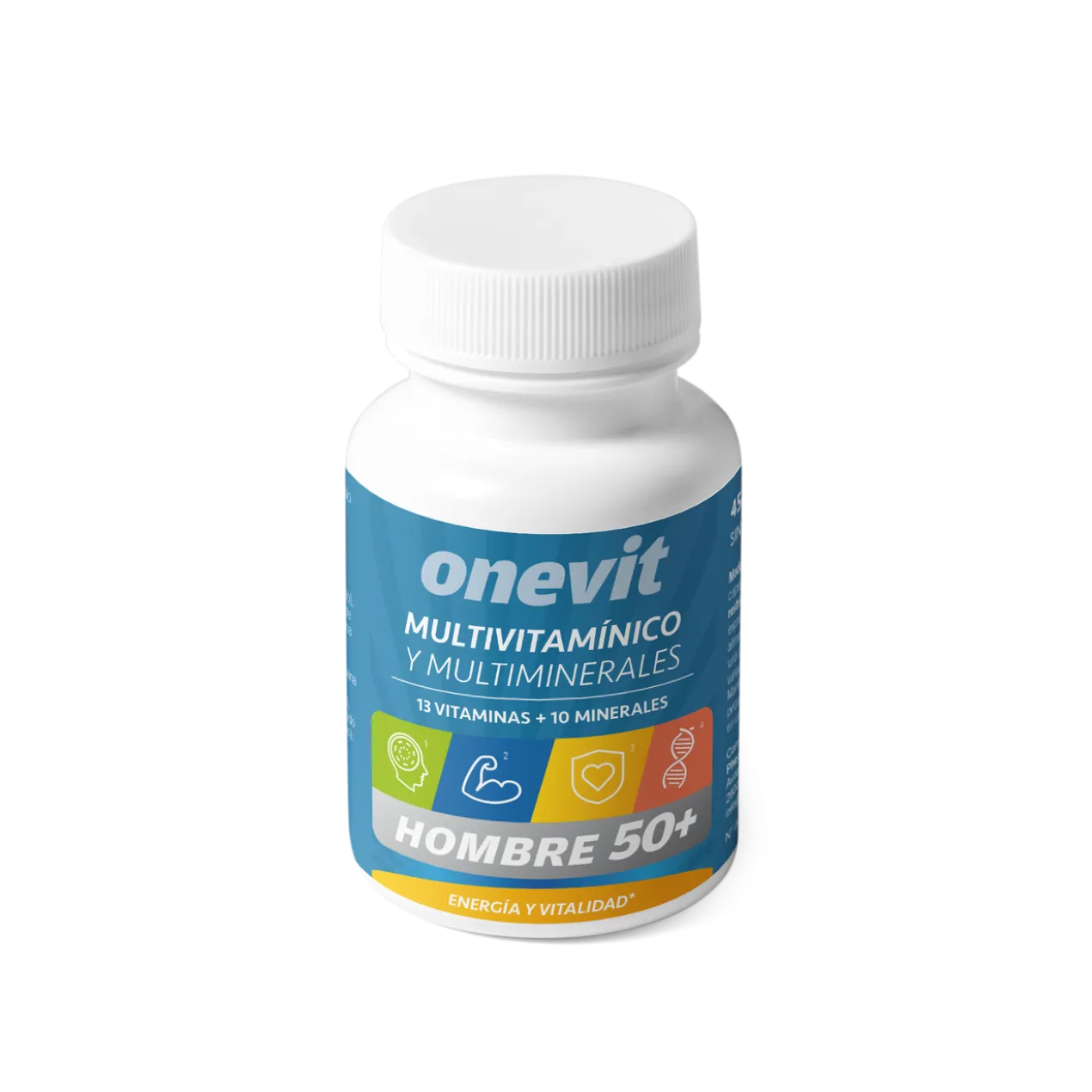 Homme 50+ Multivitaminé et Multiminéraux