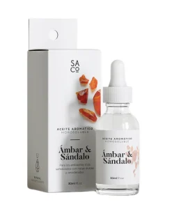 Huile Aromatique Hydrosoluble Ambre & Santal