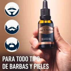 Huile à Barbe pour Homme King C. Gillette