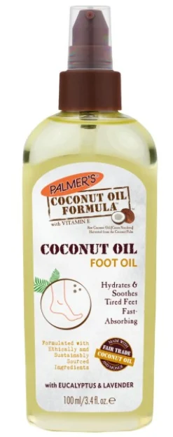 Huile de Coco pour les Pieds