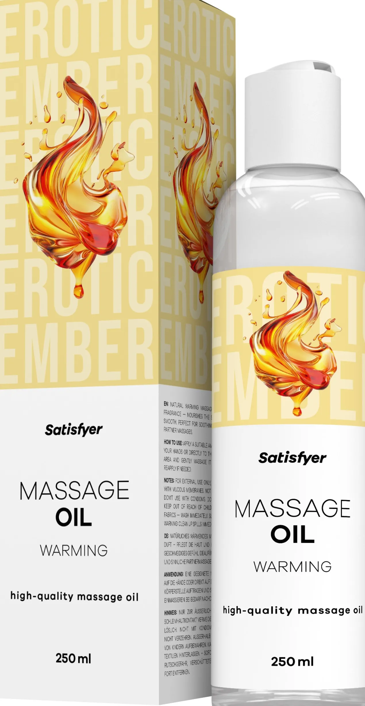 Huile de Massage Effet Chauffant