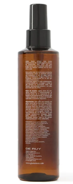 Huile Photoprotectrice SPF30+