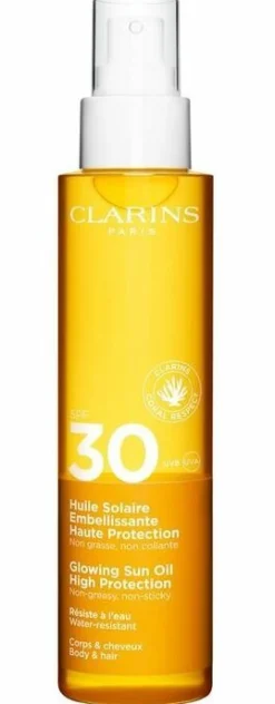 Huile Solaire Embellissante Haute Protection SPF 30