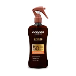 Huile solaire protectrice Bronze SPF50