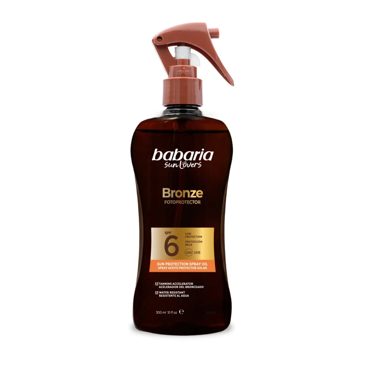 Huile solaire protectrice Bronze SPF6