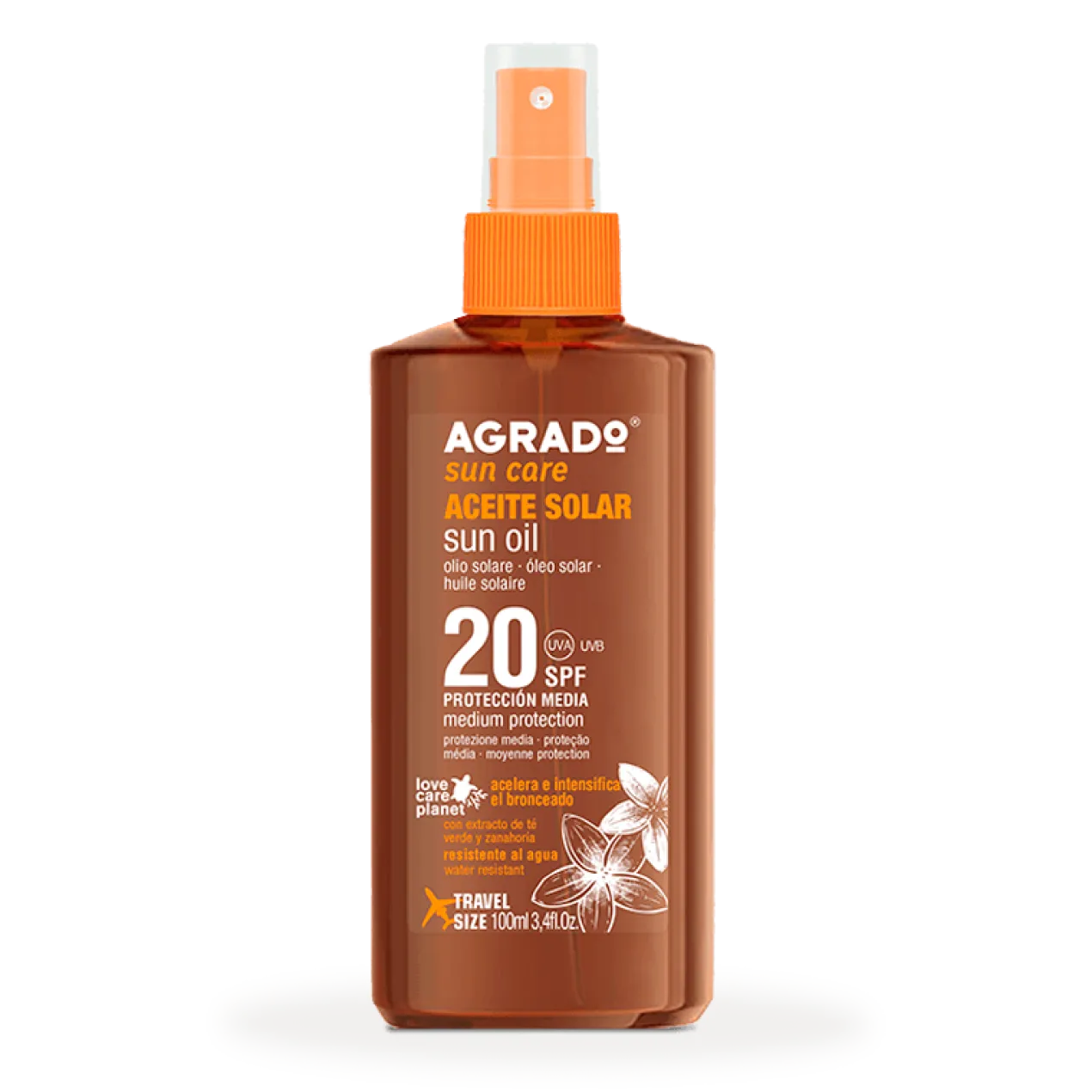 Huile Solaire SPF20