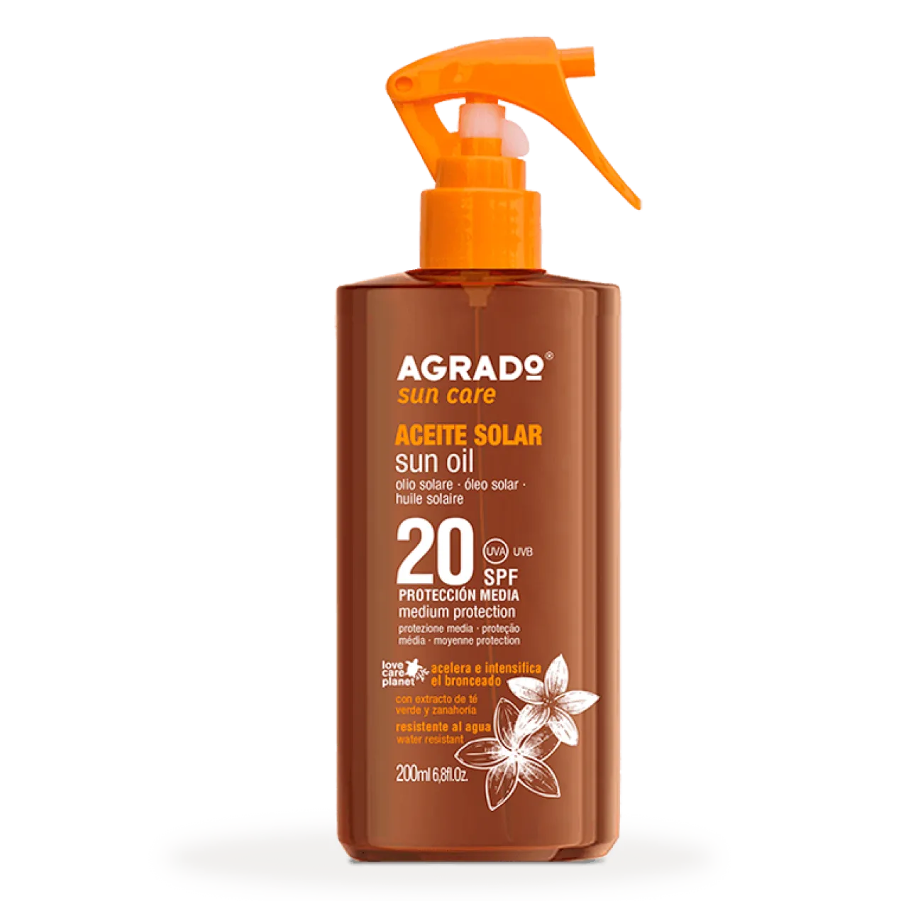 Huile Solaire SPF20