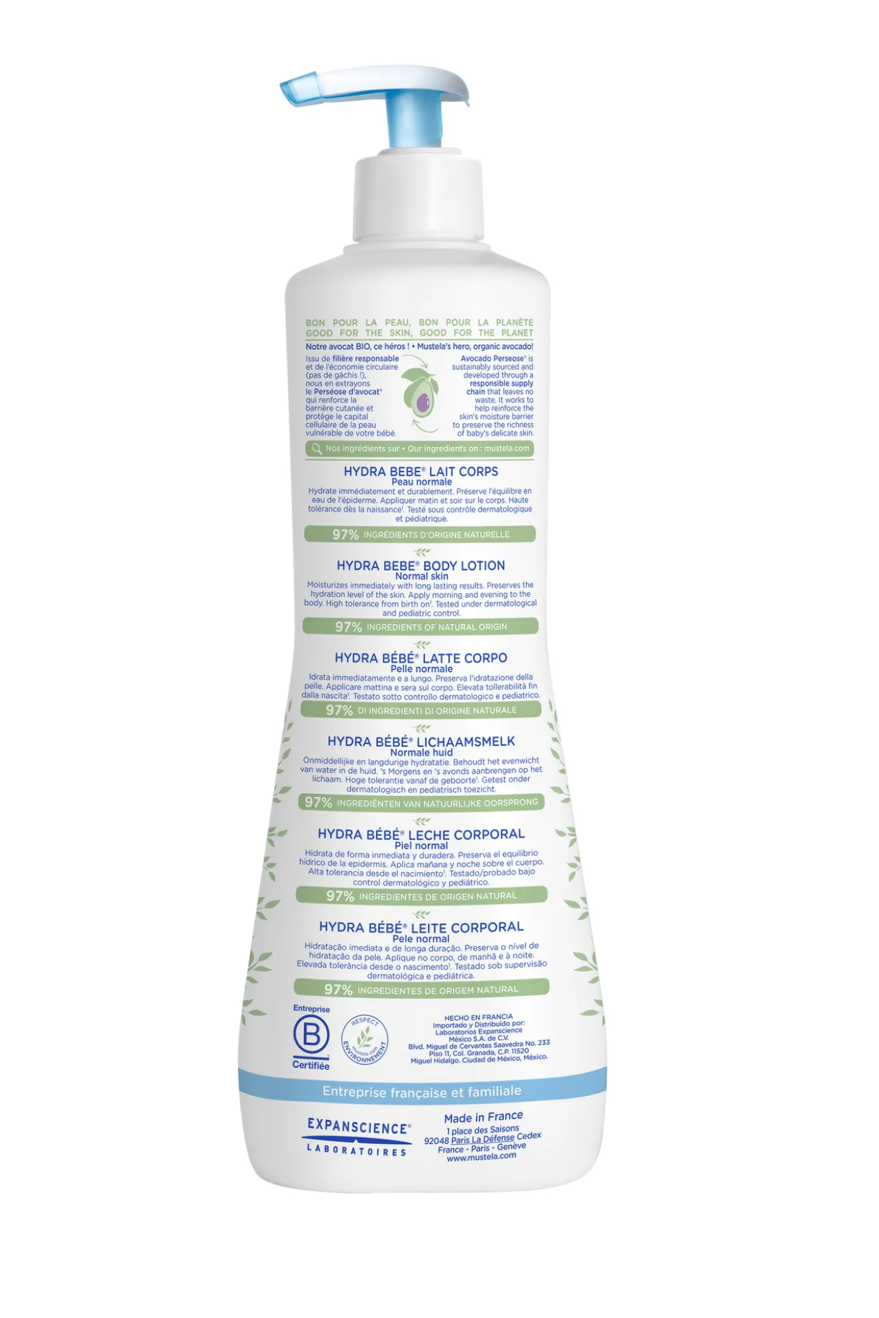 Hydra Bébé Lait pour le Corps Pack