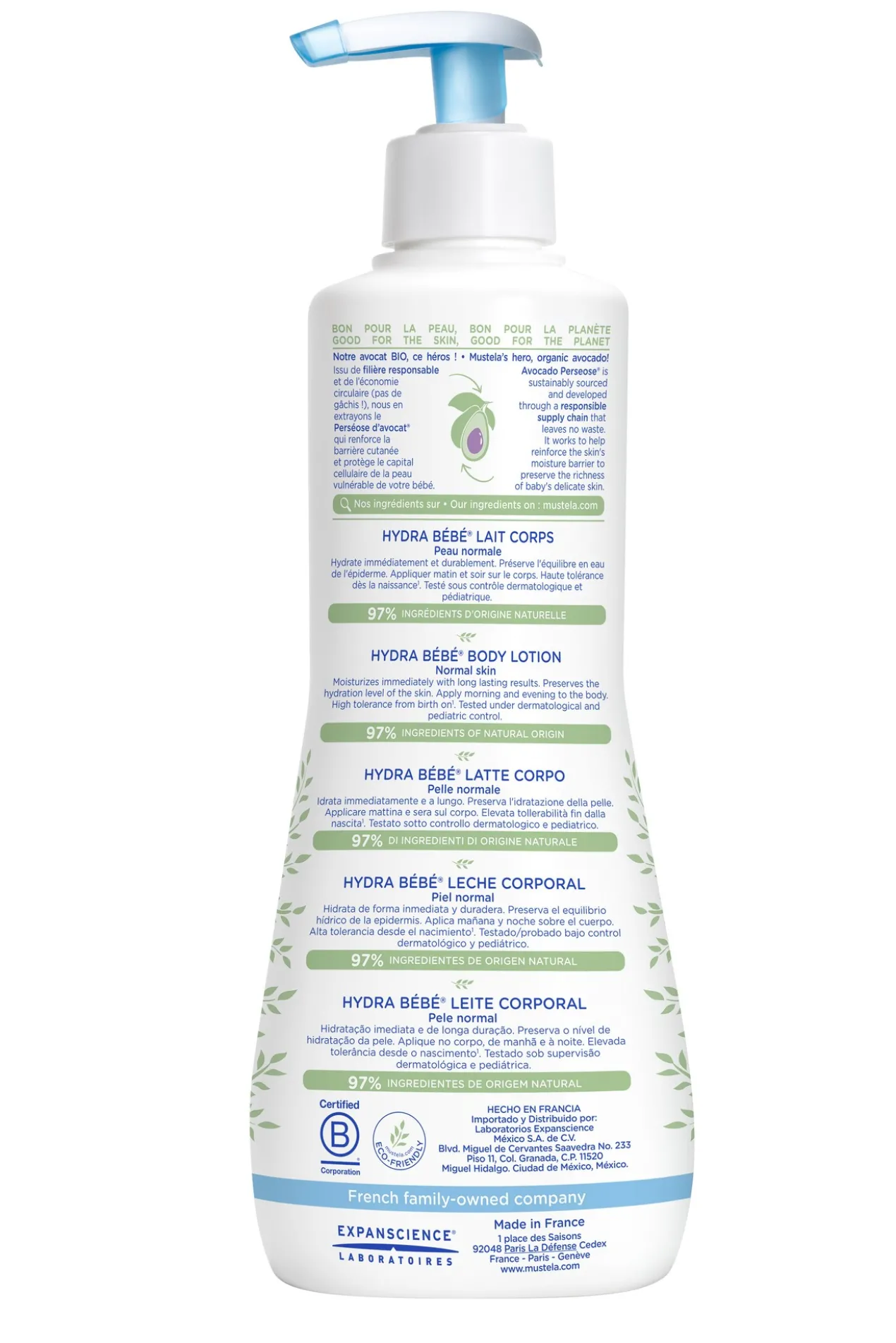 Hydra Bébé Lait pour le Corps Pack