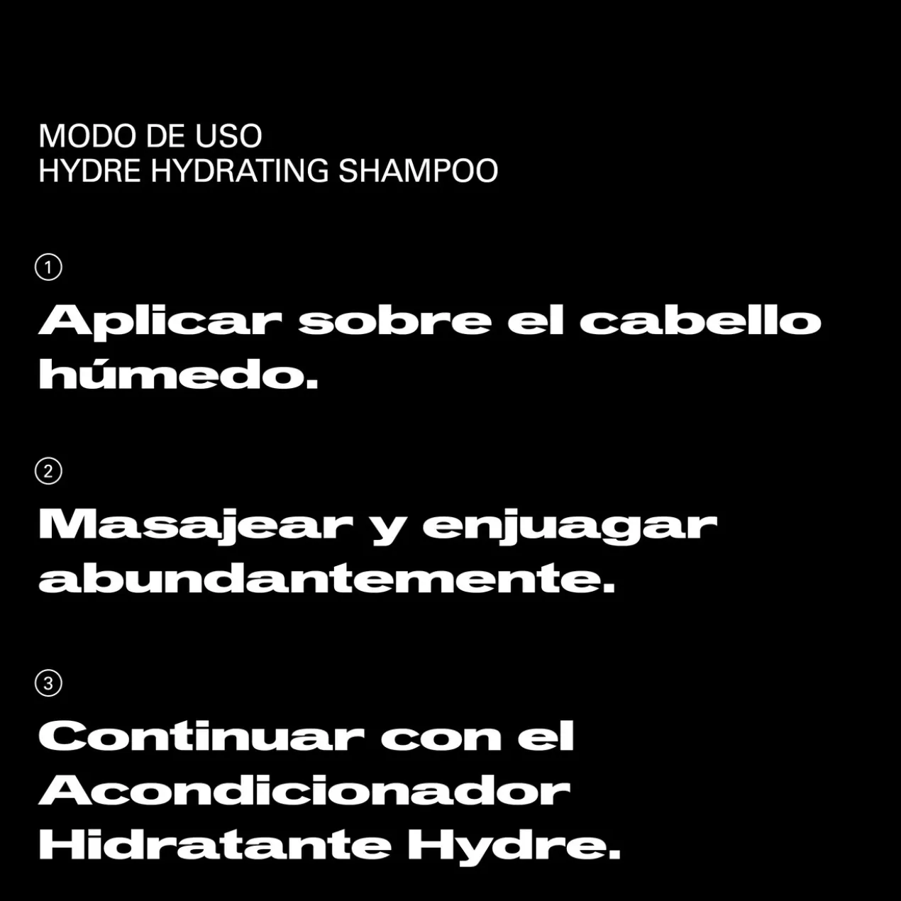 Hydre Shampoing Nettoyant et Hydratant Professionnel