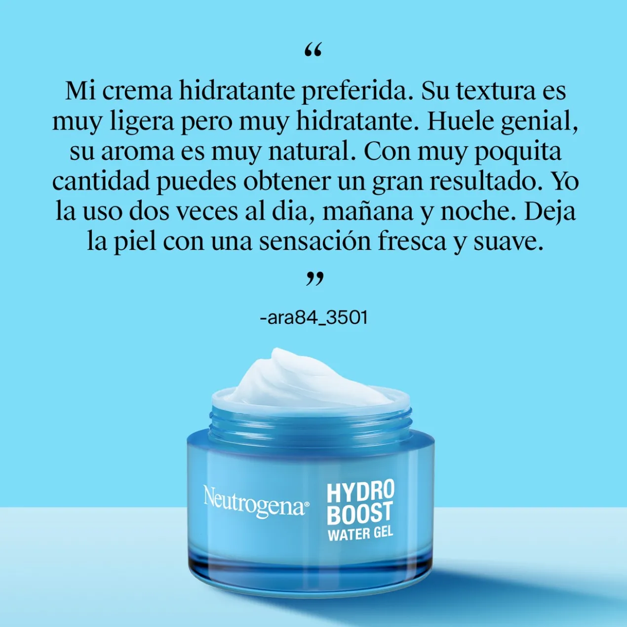 Hydro Boost Gel d'Eau Crème Hydratante Visage