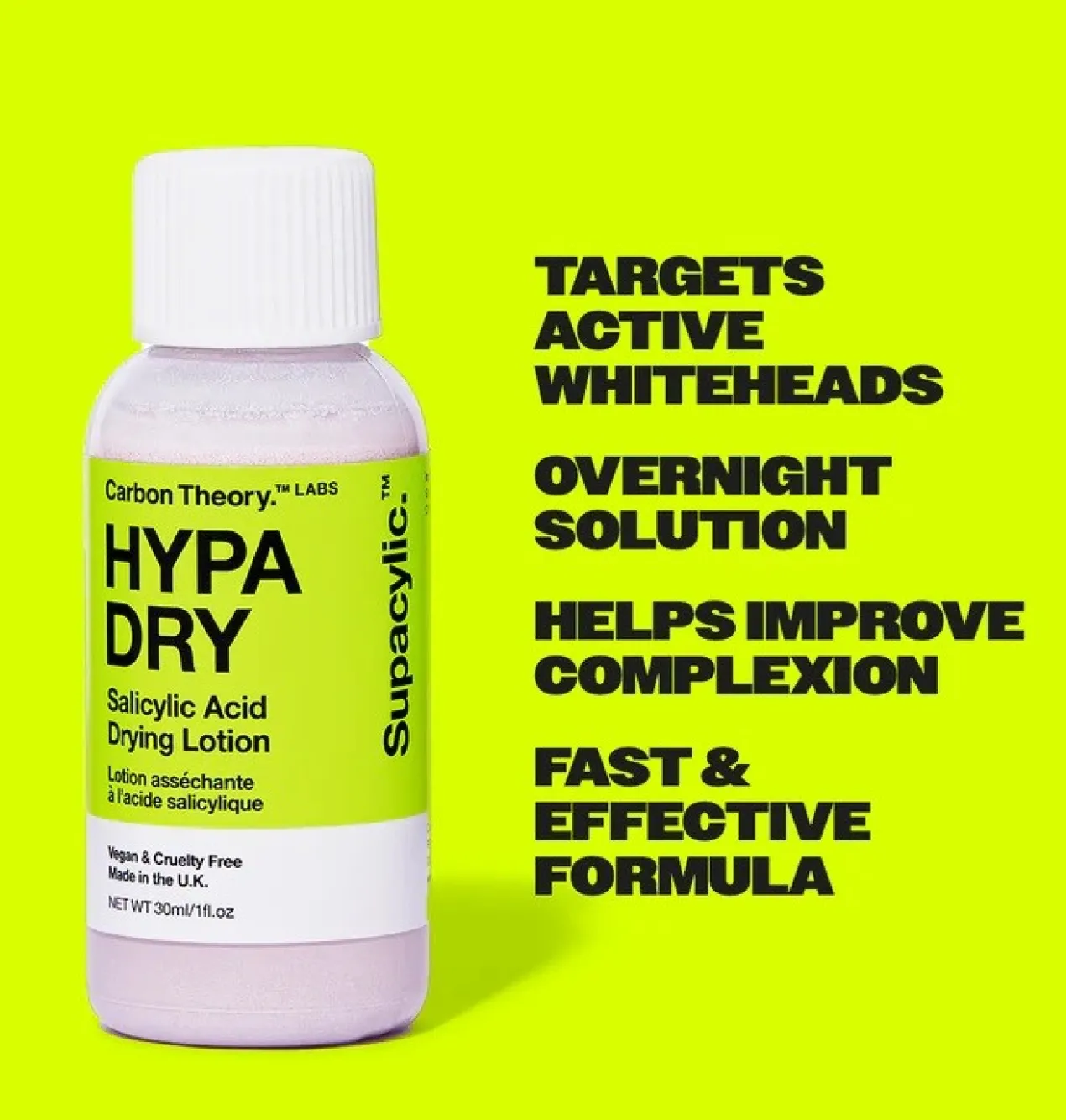 Hypa Dry Lotion de Séchage à l'Acide Hyaluronique