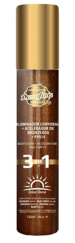 Illuminateur +SPF15 Accélérateur de bronzage 3-en-1