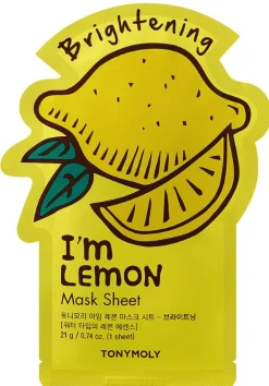 I'm Lemon Mask Sheet Brightening Masque Visage